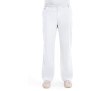 Dickies Cherokee Herren Signature Elastische Taille - Pantaln Mdico Exclusivo Con Cintura Elstica 4. Slang Medical Scrubs Pants, Weiß, M EU