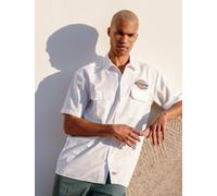 Dickies - Clintondale kurzarm-Hemd, Herren, Weiß, Größe: M