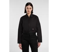 Dickies - Cropped lined Eisenhower Jacke, Damen, Schwarz, Größe: L