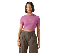 Dickies Cropped-T-Shirt für Damen, Maple Valley Logo, Mellow Mauve, Groß