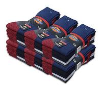 Dickies® CUSHIONED CREW Work Socks Herren Arbeitssocken Business Socken Strümpfe Größe 39-50 (39-42, 30 Paar Farbmix)