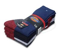 Dickies® CUSHIONED CREW Work Socks Herren Arbeitssocken Business Socken Strümpfe Größe 39-50 (43-46, 5 Paar Farbmix)