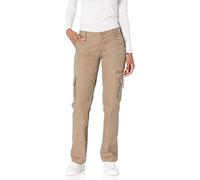 Dickies, Damen, Dickies Cargohose aus Köper, gerade Passform, GESPÜLT KIESELBRAUN, 8/Regular