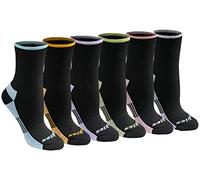 Dickies Damen Dri-tech Advanced Moisture Wicking Mid-crew Socks, Available in M-l (6,12 Pairs) Socken