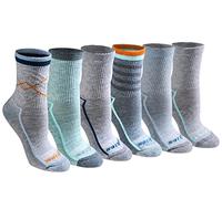Dickies Damen Dri-tech Advanced Moisture Wicking Mid-crew Socks, Available in M-l (6,12 Pairs) Socken