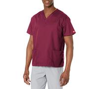 Dickies Damen EDS Signature 86706 Missy Fit V-Ausschnitt Top, Wein, 5X-Large Mehr