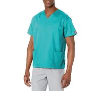 Dickies Damen EDS Signature Scrubs 86706 Missy Fit V-Ausschnitt Top - Blau - XX-Small