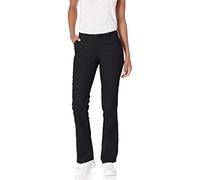 Dickies Damen Flat Front Stretch Twill Pant Slim Fit Bootcut Khakis, schwarz, 48 Lange