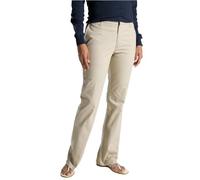 Dickies Damen Flat Front Stretch Twill Pant Slim Fit Bootcut Khakis, Desert Sand, 38