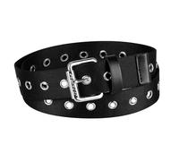 Dickies Damen Gürtel mit Ösen, Schwarz, XL