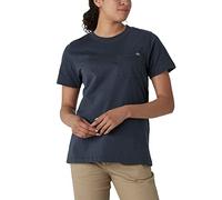 Dickies Damen Kurzärmliges T-Shirt, Blau (Airforce Blue), Mittel
