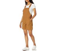 Dickies Damen Trägerhose, 17,8 cm Shortalls, Gespülte braune Ente, Large