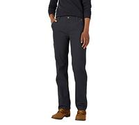 Dickies Damen Relaxed Straight Carpenter Duck Pant Arbeitshose, Schwarz abgespült, 38