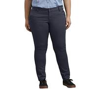 Dickies Damen Mid-Rise, Skinny Stretch Twill Pant Khakihose, Dunkelblau, 50
