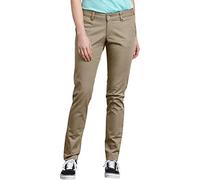 Dickies Damen Mid-Rise, Skinny Stretch Twill Pant Khakihose, Wüste gespült S, 48