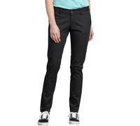 Dickies Damen Mid-Rise, Skinny Stretch Twill Pant Khakihose, Schwarz abgespült, 48