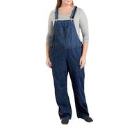 Dickies Damen-Overall, Übergröße, Denim, Dunkles Indigoblau,
