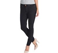 Dickies Damen Perfect Shape Denim Skinny Stretch Jeans, Rinsed Black V1, 42