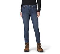 Dickies Damen Perfect Shape Denim Straight Stretch Jeans, Stonewashed, Indigoblau, 42