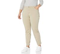 Dickies Damen Perfect Shape Twill Skinny 4 Pocket Pant Khakis, Rinsed Oxford Stone V1, 52