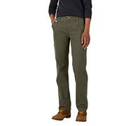 Dickies Damen Relaxed Straight Carpenter Duck Hose Arbeitshose, Ausgewaschenes Moosgrün, 46