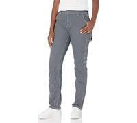 Dickies Damen Relaxed Straight Carpenter Pant Arbeitshose, Rinsed Hickory Stripe, 34