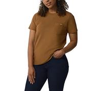 Dickies Damen Kurzärmliges T-Shirt, Braun Duck, Mittel