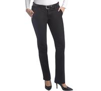 Dickies Damen Straight Flex Twill-Hose Khakihose, Schwarz abgespült, 50