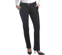 Dickies Damen Straight Flex Twill Pant Khakis, Schwarz abgespült, 38