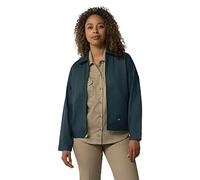 Dickies Damen Ungefütterte Damenjacke Eisenhower Jacke, Blau (Airforce Blue), XL
