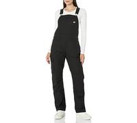 Dickies Damen Women's Cooling Ripstop Bib Overalls, Schwarz abgespült, Large