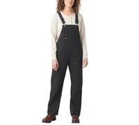 Dickies Damen Wp Lätzchen Relaxed Straight Latzhose, Schwarz abgespült, 22