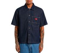 Dickies Denim Kurzarmhemd L Rinsed