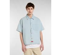 Dickies Denim Kurzarmhemd XS Fog Blue