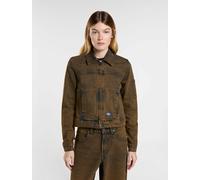 Dickies - Denim slim Jacke, Damen, Braun, Größe: L