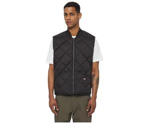 Dickies Diamantgestepptes Weste Herren Schwarz Gilets L