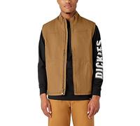 Dickies Men's Duck Sherpa Lined Vest Brown Duck M