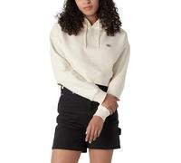 Ecru Dickies Oakport Cropped Hoodie Weiß L Frau