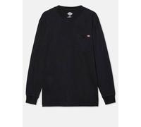 Dickies Herren Schweres Langarmshirt mit Tasche, legere Passform, Heather Grey Größe S