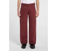 Dickies - Double knee loose carpenter Hose, Herren, Rot, Größe: W31/L32