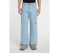 Dickies - Double knee loose straight Jeans, Herren, Blau, Größe: 32