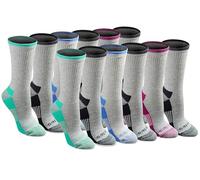 Dickies Dri-Tech-Crew-Socken für Damen, Basic, feuchtigkeitsregulierend, erhältlich in S-XL (6, 12 Paar), Small