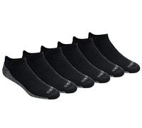 Dickies Dri-Tech Herren-Socken, feuchtigkeitsregulierend, erhältlich in M-XXL (6, 12 Paar), Schwarz (6 Paar), X-Large