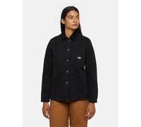 Dickies - Duck Canvas lined chore Jacke, Damen, Schwarz, Größe: OS