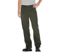 Dickies Jeans Duck Schreiner – Ausgewaschenes Moosgrün, gerades Bein, lockere Passform – 42W/34L