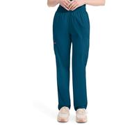 Dickies EDS Signature 86106 Schlupfkasack für Damen, elastische Taille, Cargohose zum Hineinschlüpfen aus weichem, gebürstetem Popeline, 86106, Blau (Caribbean Blue), X-Large Hoch