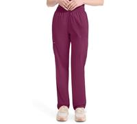 Dickies EDS Signature Damen-Schlupfhose, natürliche Leibhöhe, konisches Bein, 86106, Wein, Small Zierlich