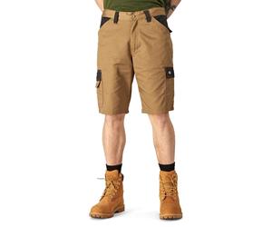 Dickies Everyday Polyester Herren Shorts in Braun mit Kniehöhe 36 Zoll
