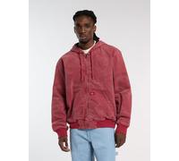 Dickies - Gefütterte denim-Bomberjacke mit kapuze, Herren, Rot, Größe: XL