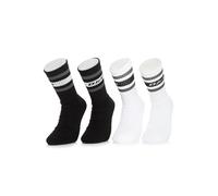 Dickies - Genola Pack Of 2 Black - Socken - Schwarz - EU 35-38 - 71% Baumwolle, 20% Polyester, 9% Elasthan Schwarz EU 35-38